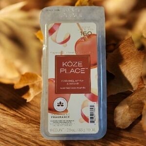 1 Koze Place Carmel Apple & Sugar Scented Wax Rounds, 8 Ct 160 Hours Per Pack